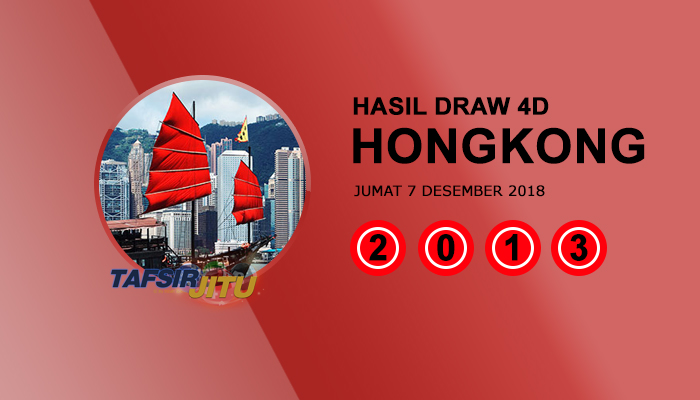 Pengeluaran hari ini HK Hongkong 7 Desember 2018