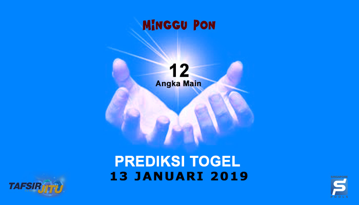 Prediksi Togel SGP 13 Januari 2019