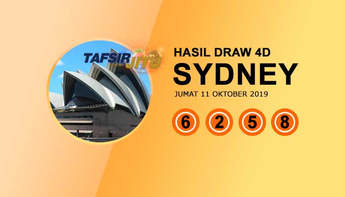 Pengeluaran hari ini SY Sydney 11 Oktober 2019 tafsirjitu
