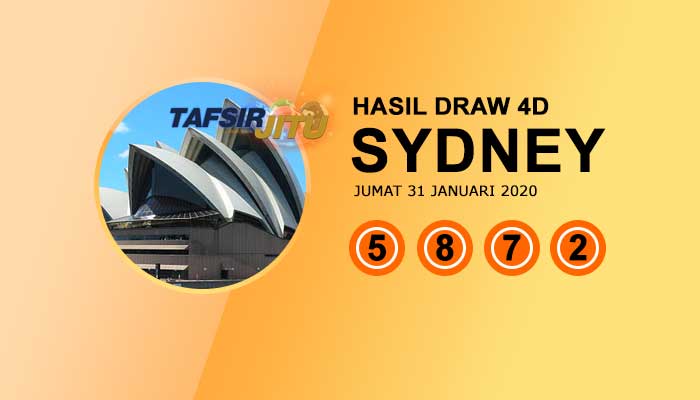 Pengeluaran hari ini SY Sydney 31 Januari 2020 tafsirjitu