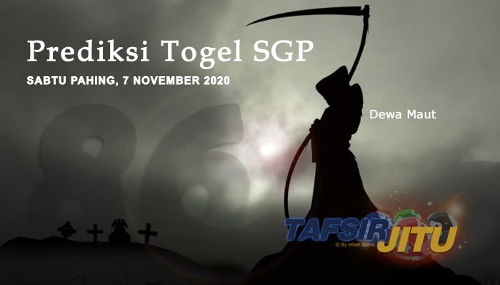Prediksi Togel SGP 7 November 2020